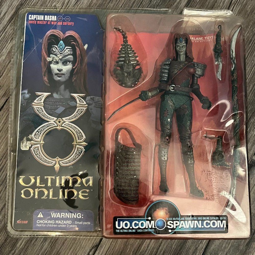 Captain Dasha Ultima Online Spawn McFarlane Collectible 2002